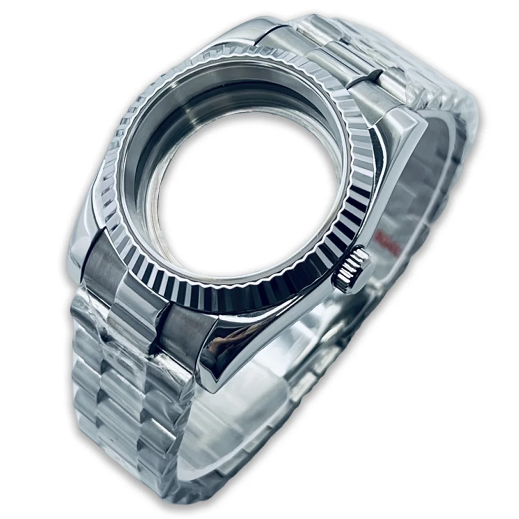 

High Quality 36mm 40mm NH34 NH35 NH36 NH38 NH70 NH72 ETA2824 PT5000 Watch Case With Sapphire Crysta Waterproof