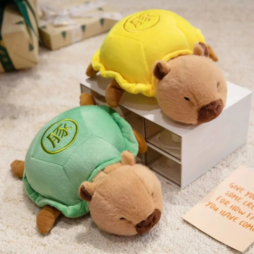 

Fluffy Capybara Turtle Plush Pillow Collection Cartoon Capybara Plush Toy Soft Cute Turtle Animal Doll Kids Birthday Christmas