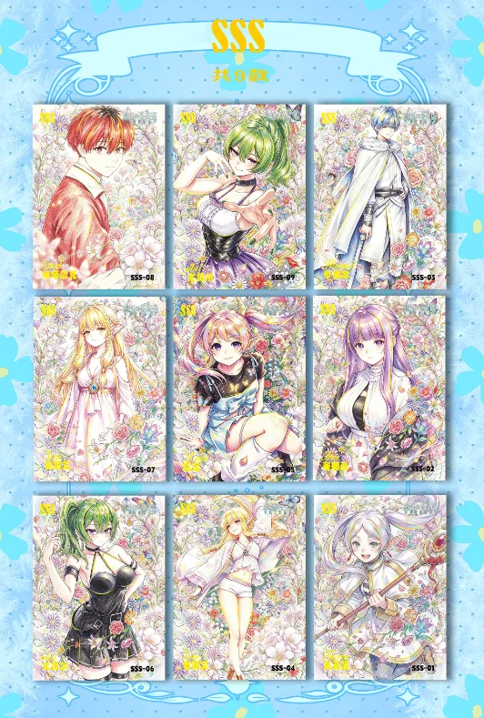 2026 New Wholesale Miaoka-Frieren: Beyond Journey's End Anime Games CCG Collection Card Box Birthday Gift Toy