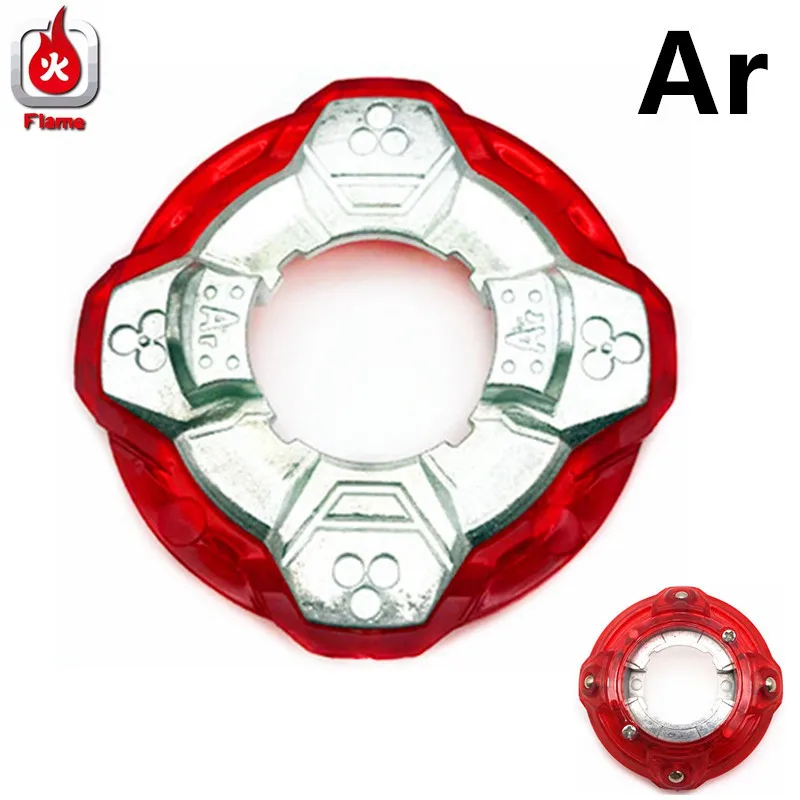 Flame Ar/Cn/Vn Weight Power Metal Ring for Spinning Top Toys