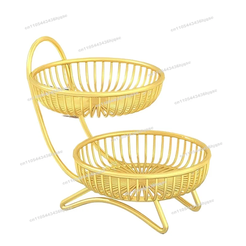 Living Room Coffee Table, Snack Placement Storage Rack, Home Dining Table Creative Multi-layer  Basket