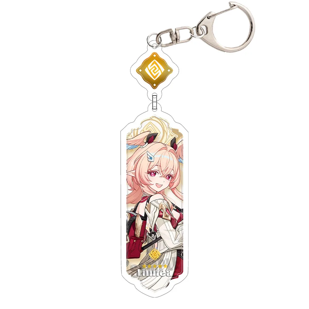 Anime-Schlüsselanhänger Mitya Odette Flins Mualani Furina Arlecchin Schlüsselanhänger-Accessoires Genshin Impact Niedlicher Taschenanhänger Schlüsselring Geschenk – Detail 5