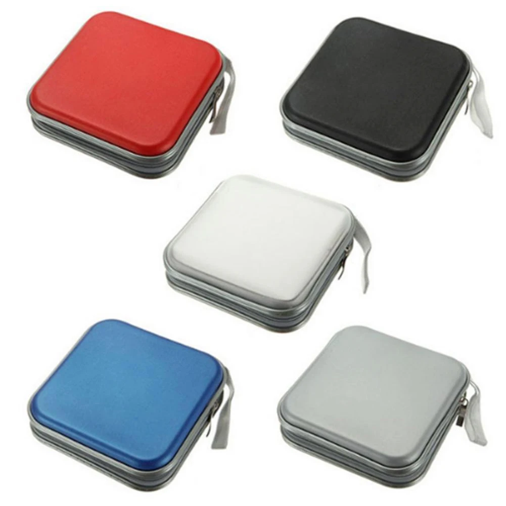 

Hard-shell CD Storag Box Car CD/DVD storage Bag 40 CDs storage Organization Container Portabl Outdoor Travel CD storage Bag Case