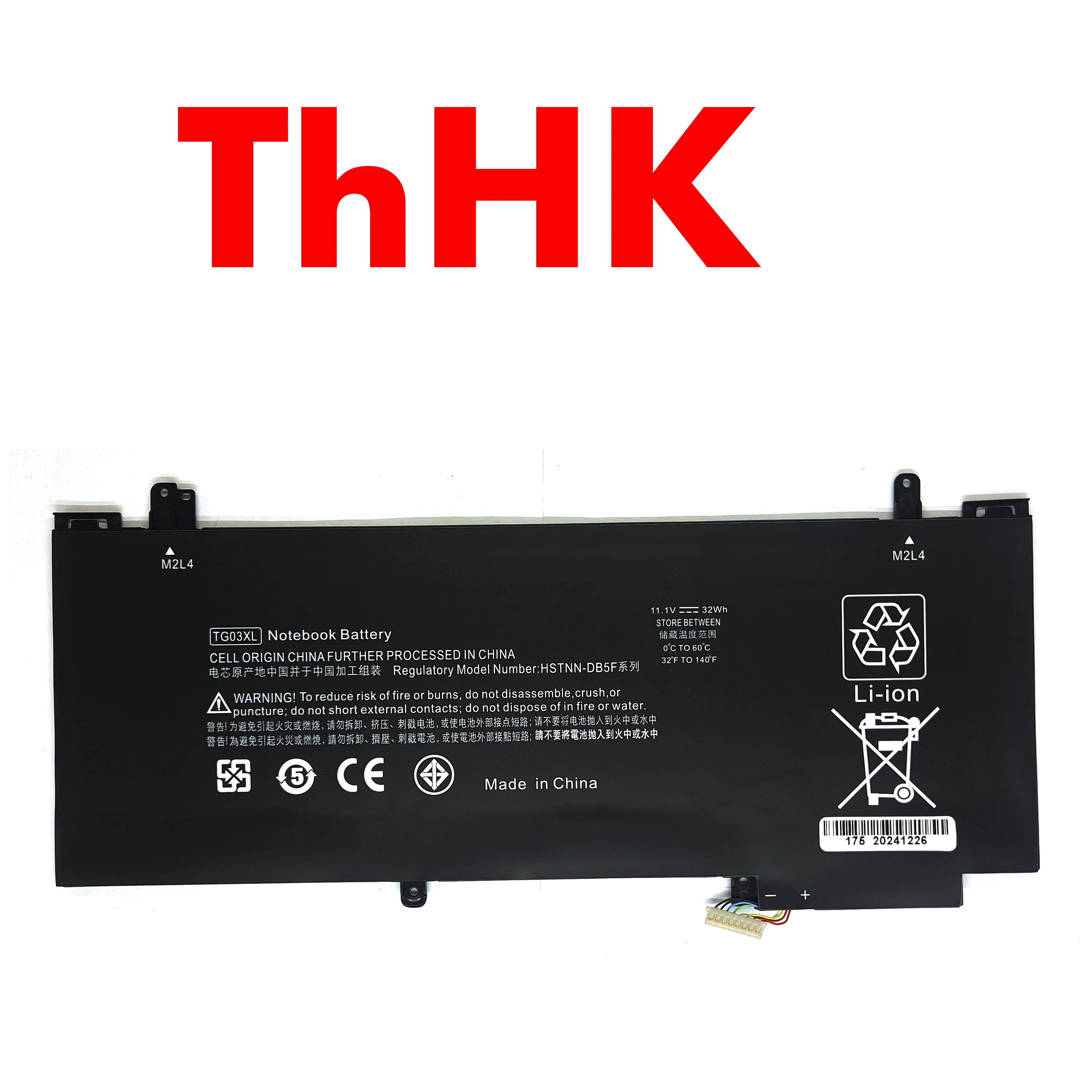 THHK 32Wh TG03XL TGO3XL 723921 -1C1 TPN-W110 HSTNN-IB5F 723996 -001 Batería para portátil HP Split X2 13-F Split X2 13-G