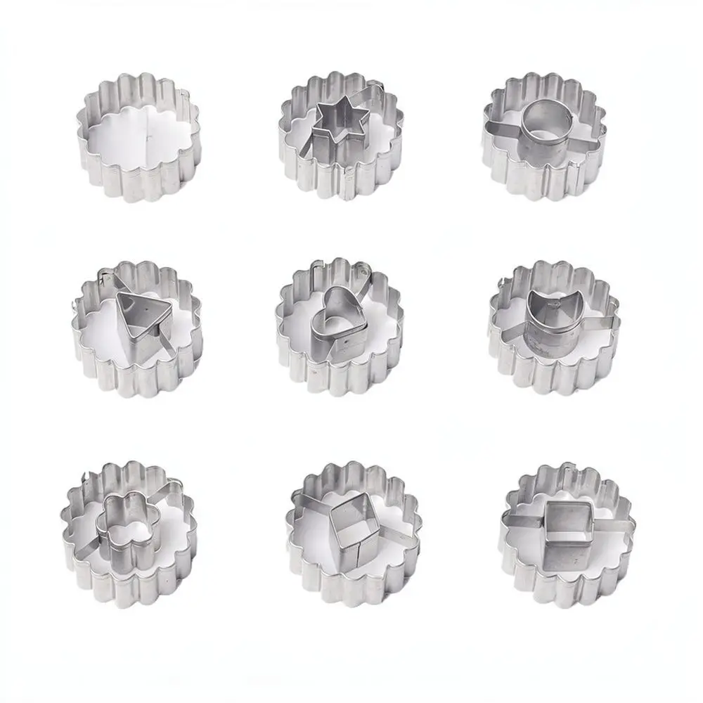 Professional Heart Cookie Cutter For Baking Stainless Steel Pastry Mold Jam Sandwich Maker Kitchen Dessert Decorating Tool