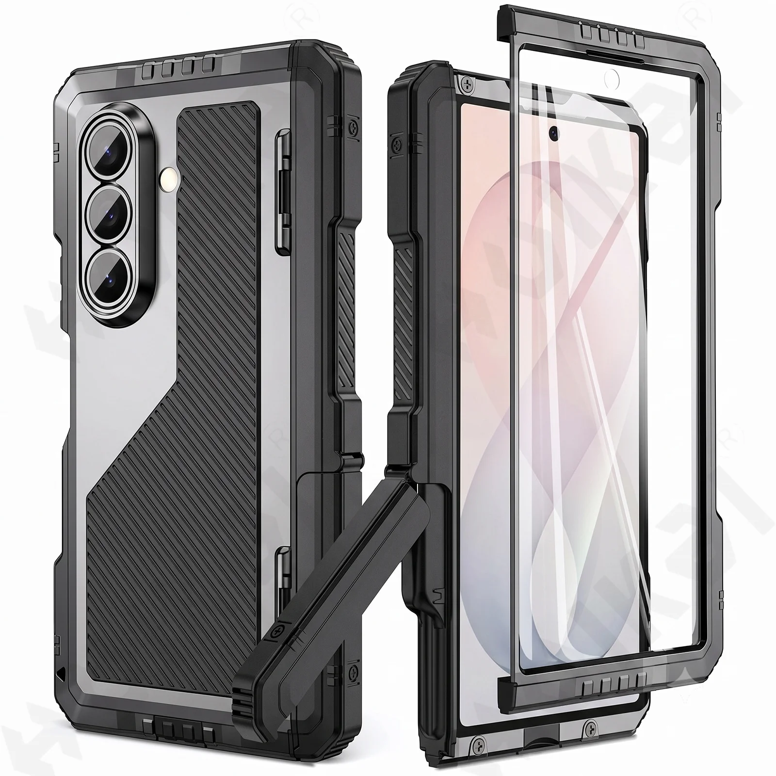 Heavy Duty 360 Full Body Protective Case - Custodia Protettiva Integrale 360 in Metallo