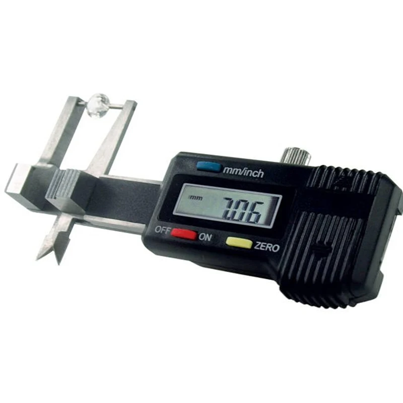 MAKLE 0-25mm 0.01MM Digital Diamond Gem Pocket Gauge Mini Type
