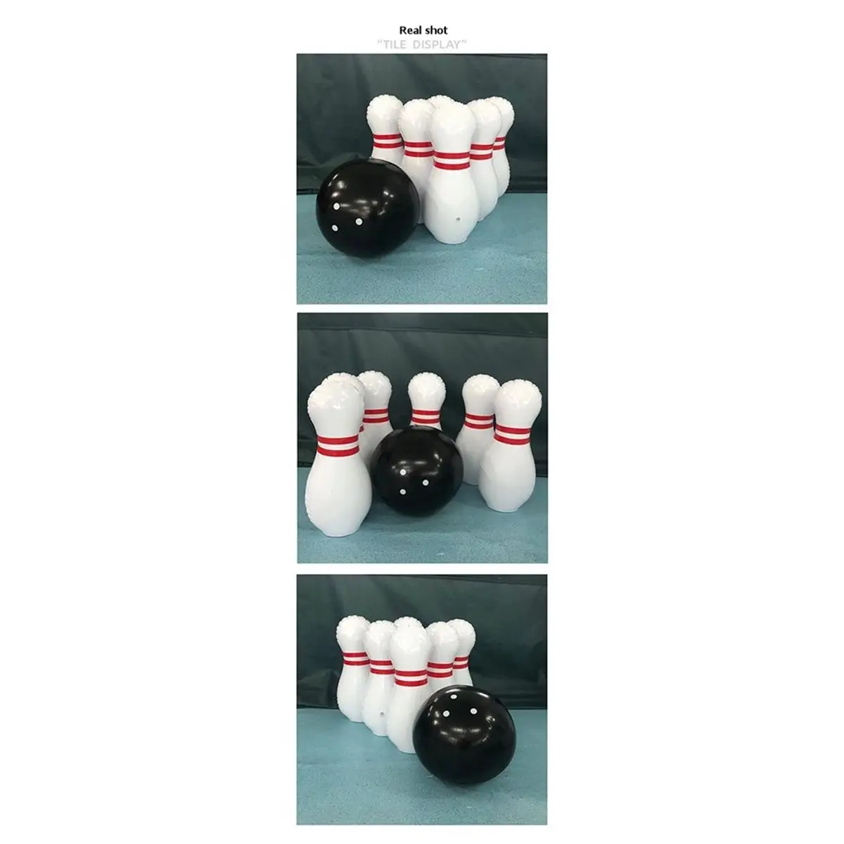 THANKYOU 1 Set Giant Inflatable Bowling Set for Kids Outdoor Lawn Yard Game Ball Inflatable Bowling Set Game Toy Ball Kids Toys
