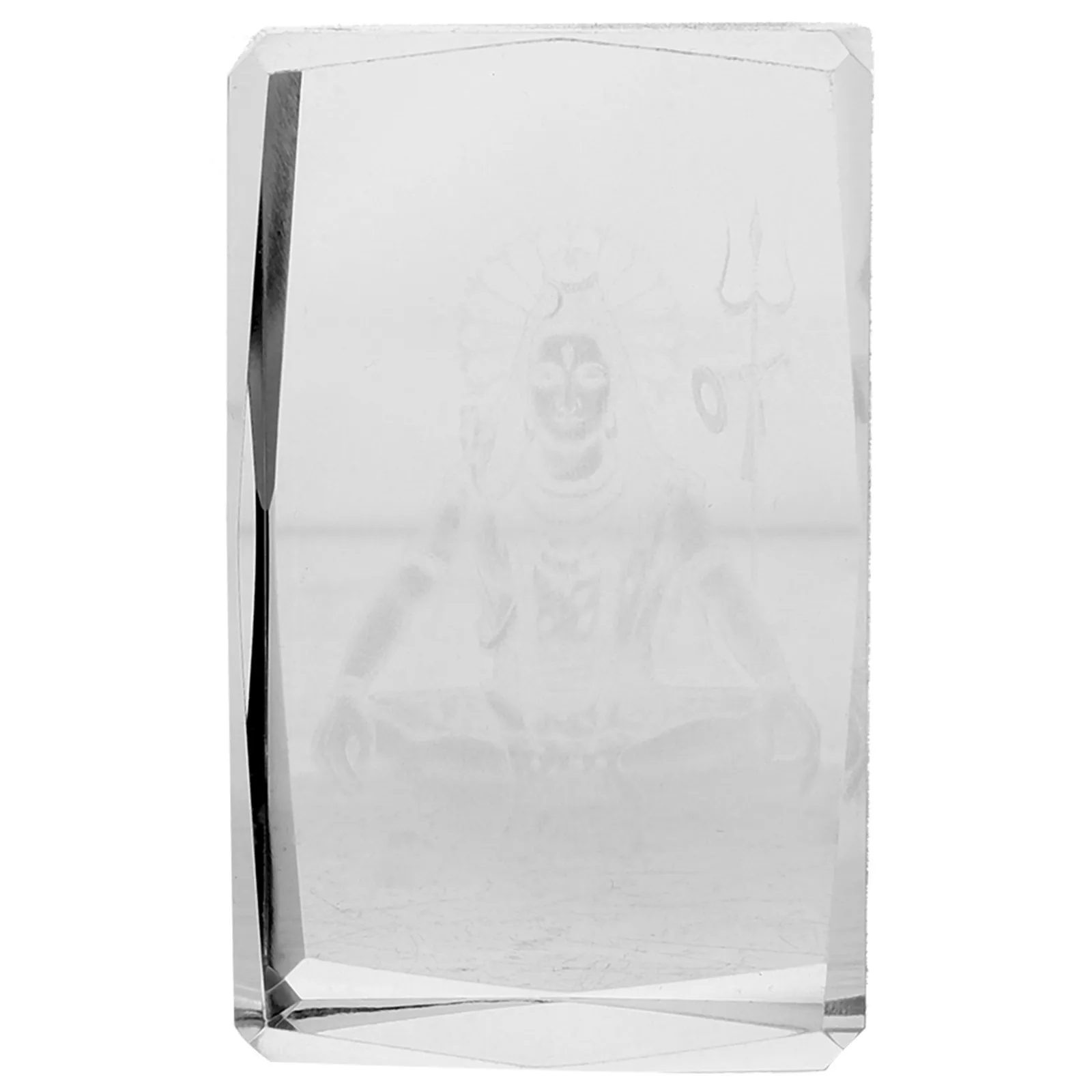 

Crystal Shiva Statue Delicate Carved Sculpture Home Office Desktop Decor Religious Hindu God Ornament Meaningful Gift Art