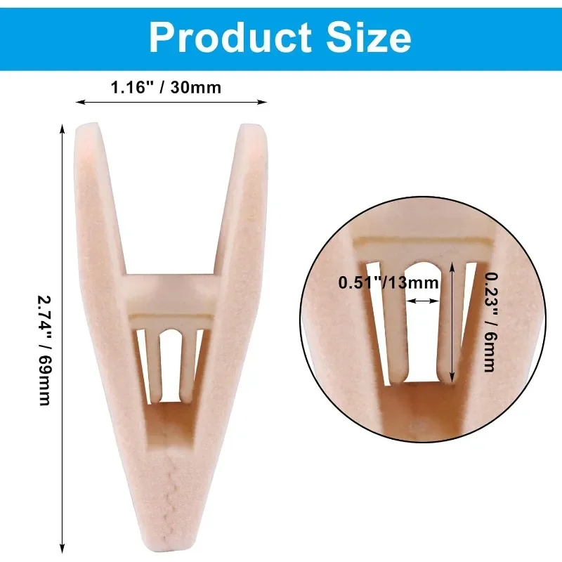 NEW 20Pcs for Thin Felt Hangers Light Pink Velvet Hanger Clips Strong Finger Clip Non-Slip Pants Hangers Velvet Clips
