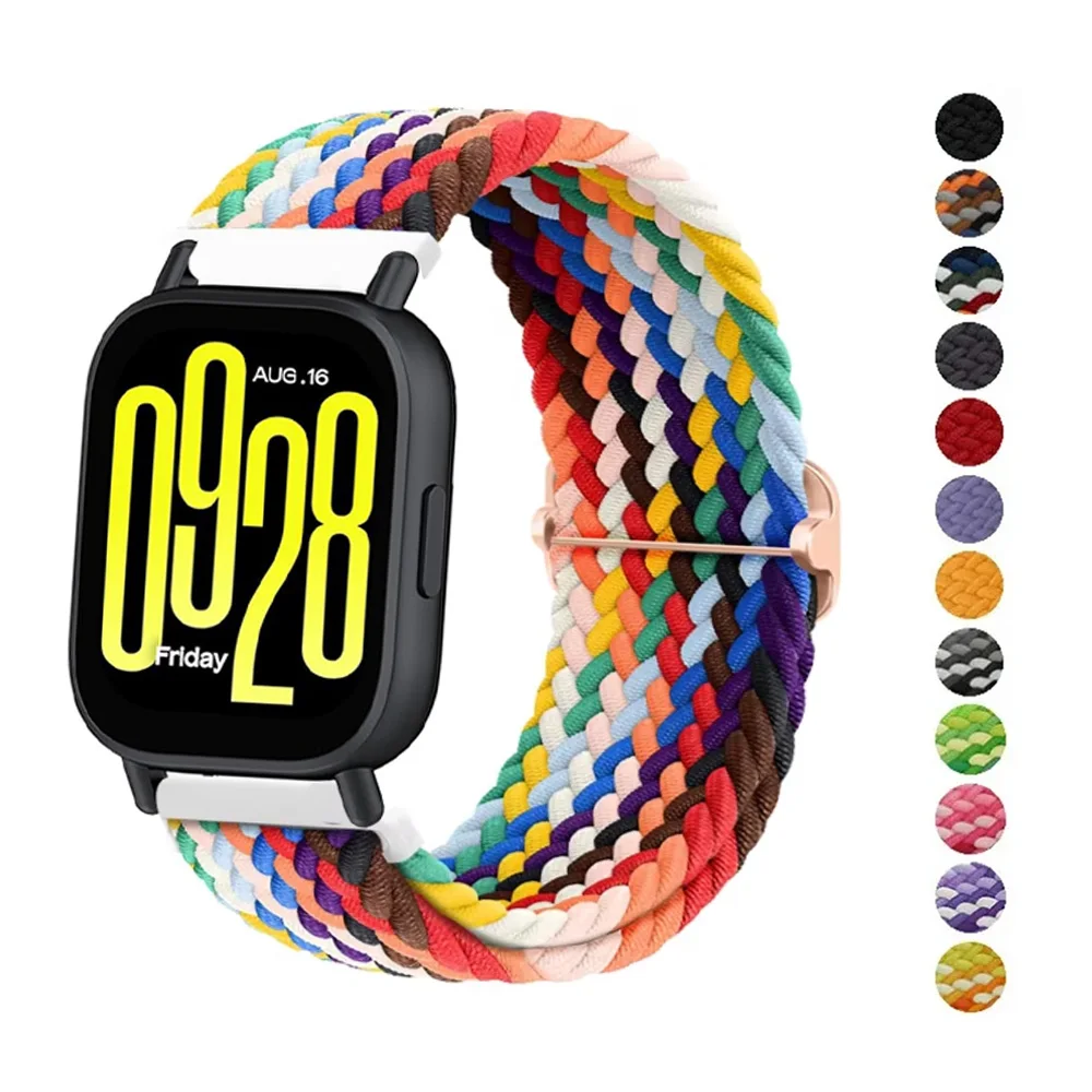 Geflochtenes Band für Redmi Watch 5 Active/5 Lite, Armbandzubehör, Ersatzgürtelarmband Correa Redmi Watch 5 Lite Smartwatch