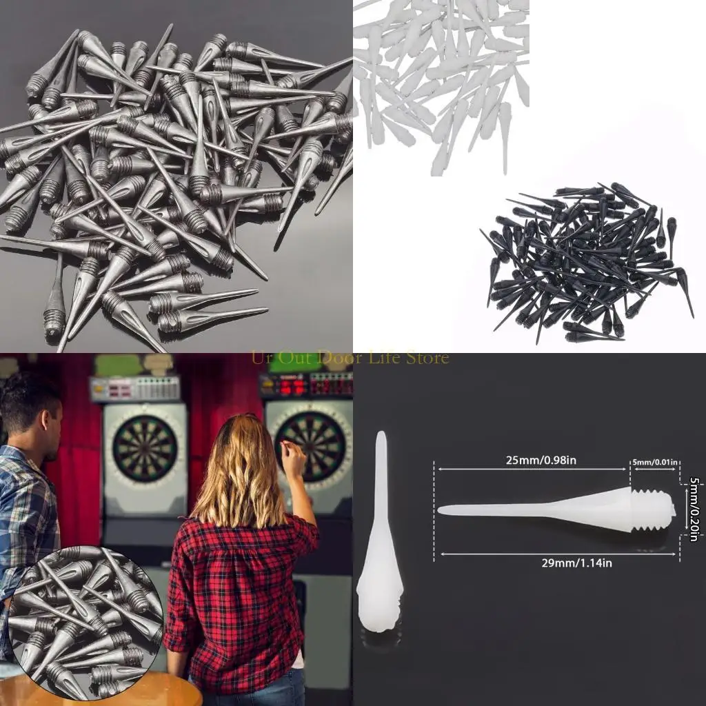 

77 мкФ 100 шт. электронная доска с мягким наконечником, полет 4BA, пластиковый наконечник с резьбой