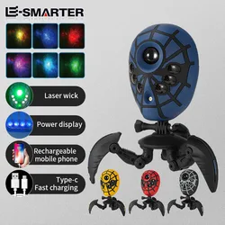 Spiders Galaxy Projector Night Light Starry Sky Star Rechargeable LED Bedroom Decor Laser Nebula Night Lamp Child Birthday Gift