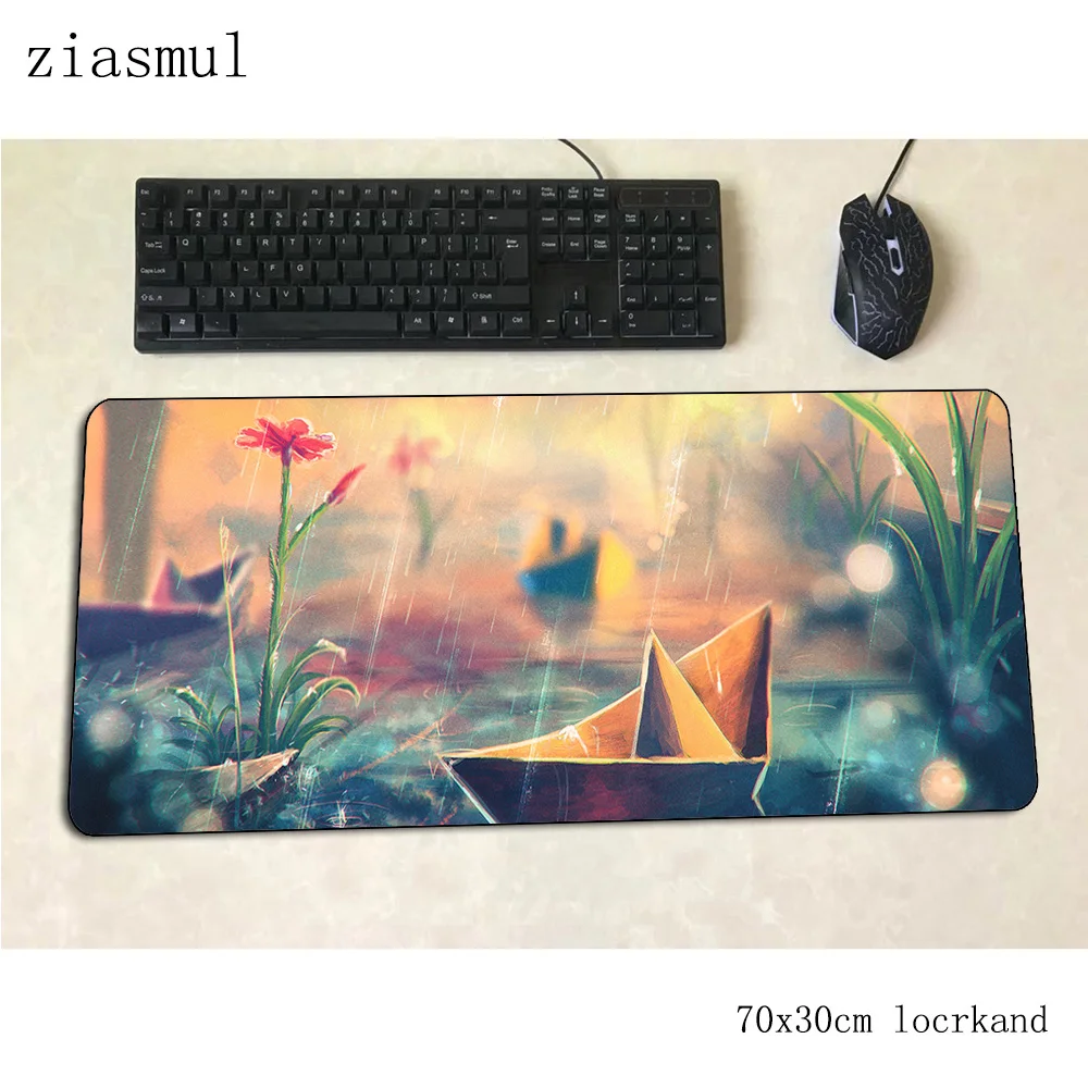 Anime Anime Rain Mousepad Mat Locked Edge Gaming Mouse Pad Gamer Keyboard Accessories Pc Gamer Xxs Cheap Gaming Laptop Deskmat - Aliexpress Deal