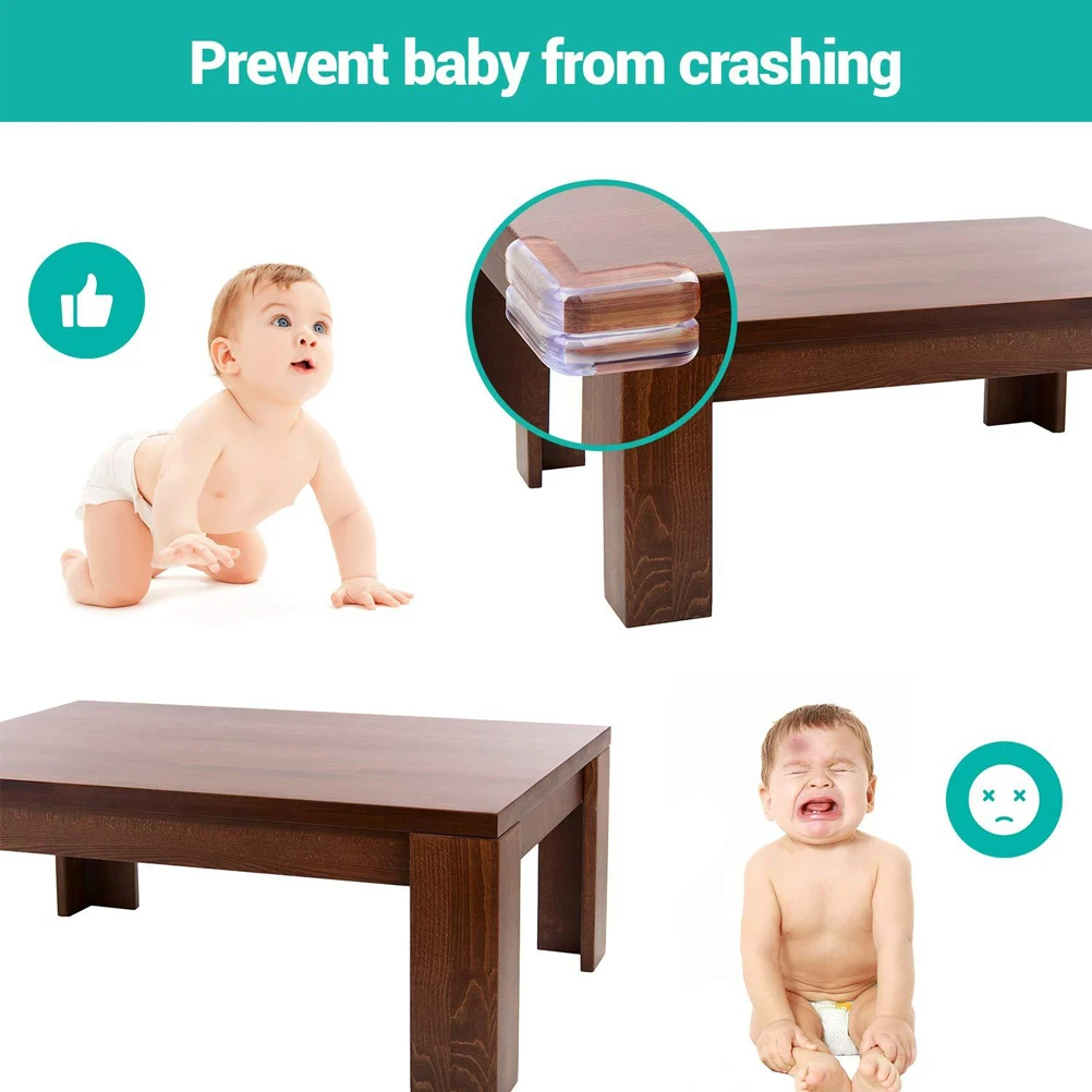 

18pcs Baby Protector Table Corner Guard Anti-Collision Furniture Edge Bumpers Corner Guards For Wood Glass Metal Ceramic Marble