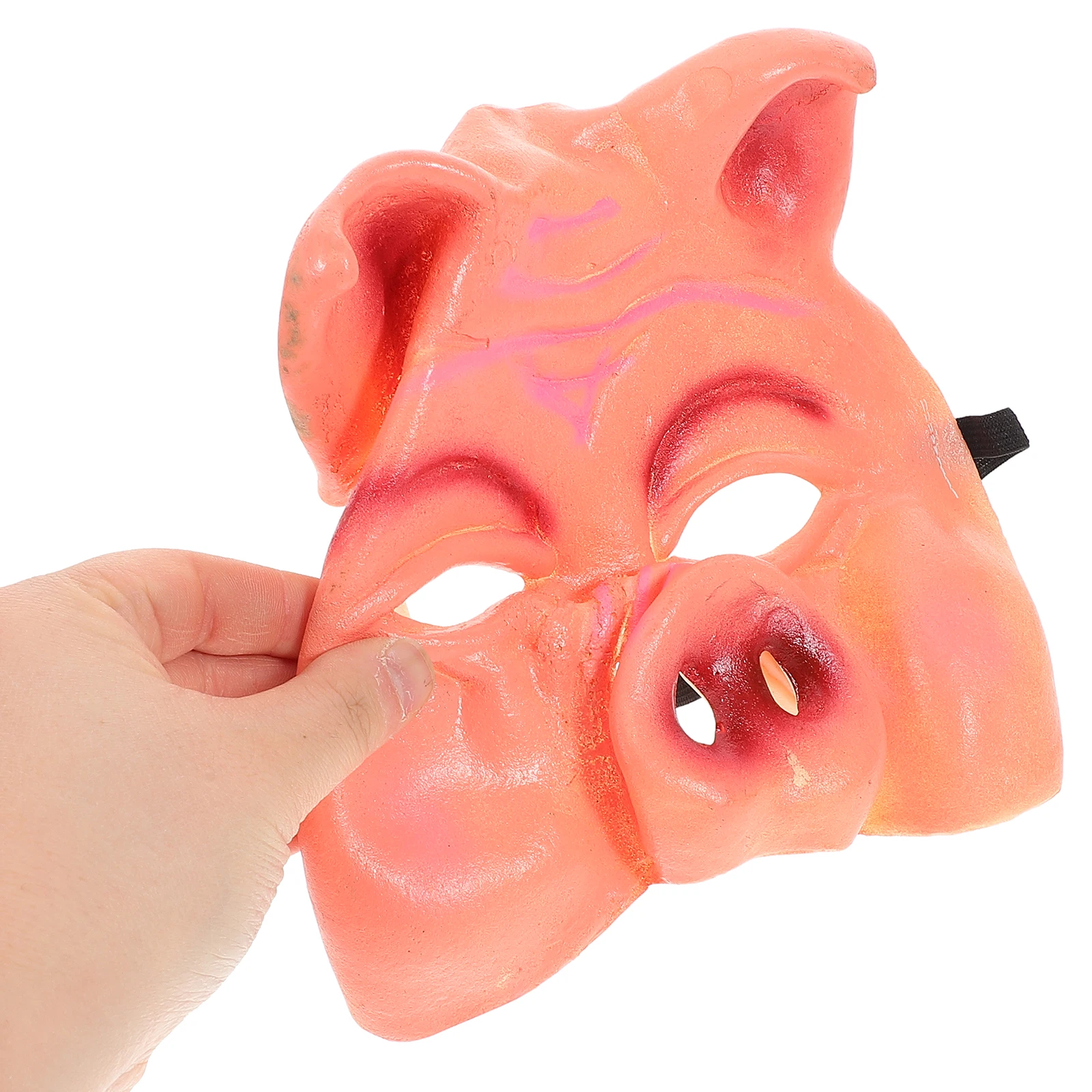 

Funny Halloween Masks Animal Masquerade Mask Reusable Pig Half Face Mask Costume Party Accessories Scary Horror Cosplay