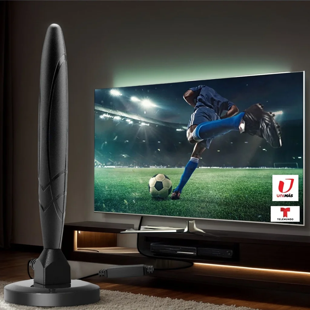 

Высокопроизводительная внутренняя цифровая ТВ-антенна HD — усилитель сигнала дальнего действия 5600 миль для 4K 1080P