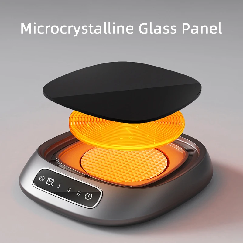 5V Electric Coffee Mug Warmer  Cup Heater  with 3 Gear Temperature Control Hot Plate Warmer Coaster for Milk Tea Water 10W