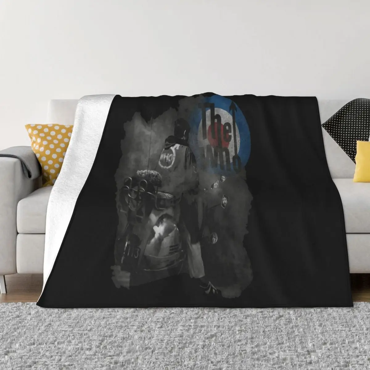 The Who Quadrophenia Target Packaged New Women Men Leisure Beautiful Homme Colour Halloween Adult Promotion Throw Blanket