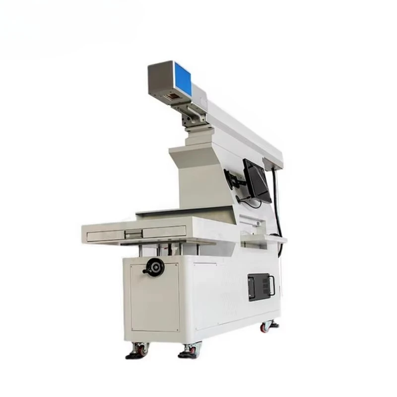 3D Dynamic CO2 Marking Machine for Tea Paper Wooden Packaging CNC 7000mm/s Speed Air/Water Cooling Supports DXF/PLT/BMP/AI