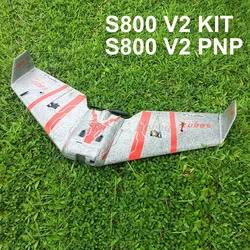 Sürüngen S800 V2 gökyüzü gölge 820mm kanat açıklığı gri FPV EPP uçan kanat yarışçı kiti/PNP versiyonu