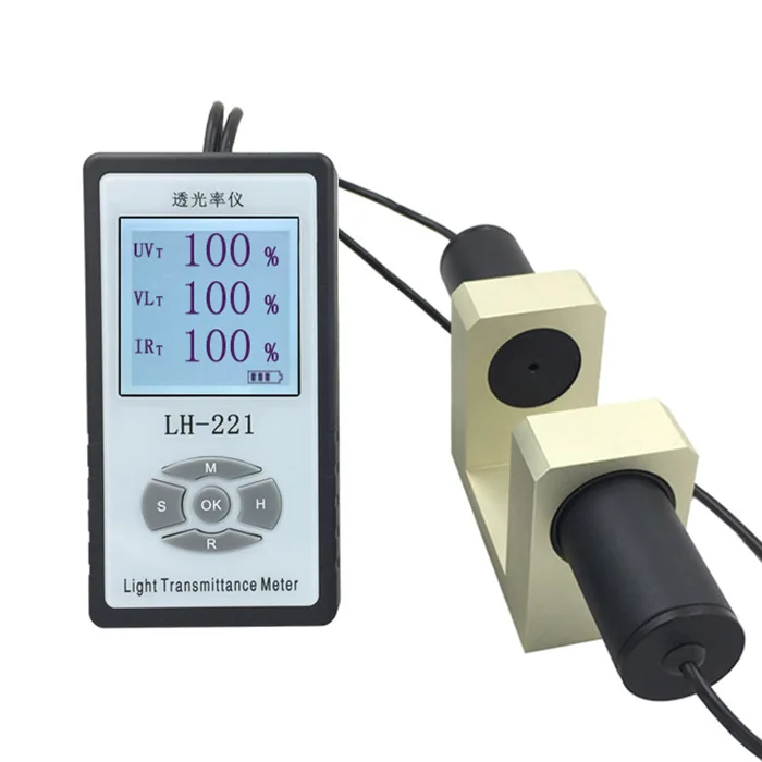 

LH-221 Three-band transmittance meter Glasses Glass lens Infrared light shading rate Ultraviolet