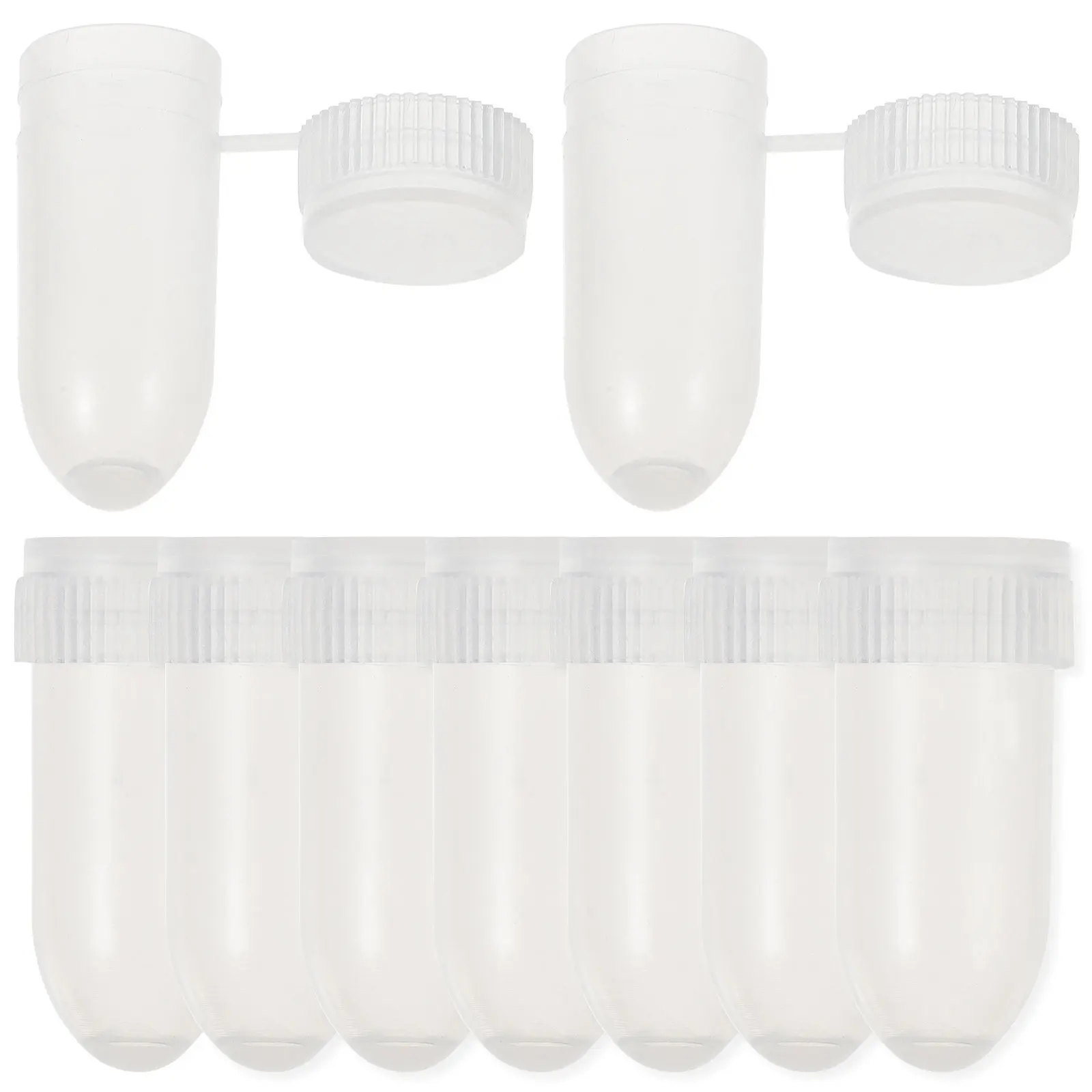 100Pcs Capsule Cases Individual Miniature Medicine Container Lightweight Compact Plastic Capsule Holder Supplements