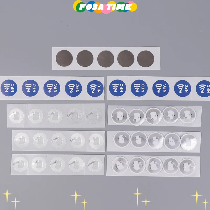 1/20/50 個 NFC ラベルステッカーバッジラベルステッカー RFID 電子タグ書き換え可能な秘密キーステッカー NFC タグ