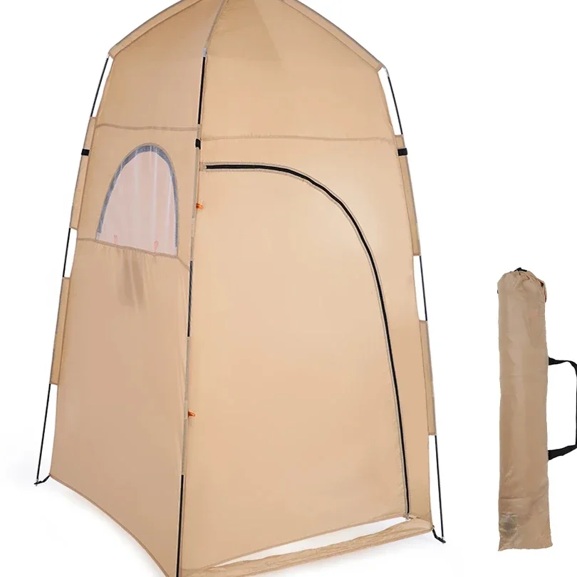 Portable Outdoor Shower Bath Changing Fitting Room Tent Shelter Camping Beach Privacy Toilet photography tent Camping Tent