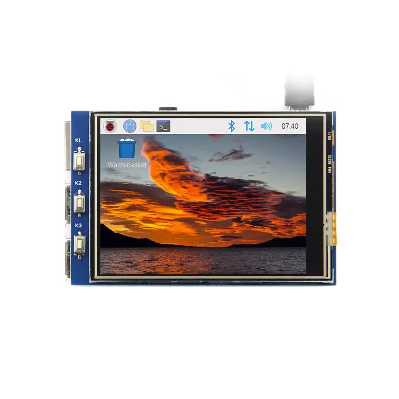 3.2 Inch Raspberry Pi Touch Display 320x240 LCD Display For Raspberry Pi 3B+/4B