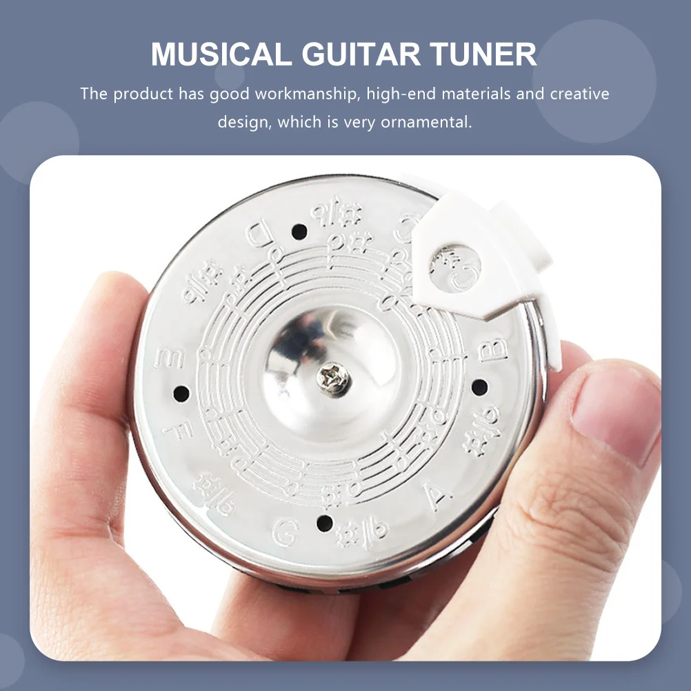 

Thirteen Pitch Pipe Universal Circular Tuner Disc Suitable for Guitar Violin Erhu Sight Singing Ear Training Pitch Tuner