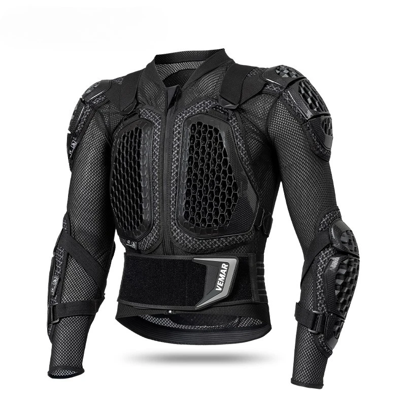 

Мотоциклетная защитная куртка с защитой локтей, дышащая, противоударная, для защиты спины и груди при езде по бездорожью и велоспорте