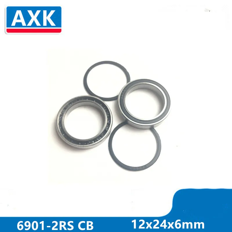 

Axk 6901-2rs 6901 61901 Si3n4 Hybrid Ceramic Deep Groove Ball Bearing 12x24x6mm 6901-2rs Cb Abec-3