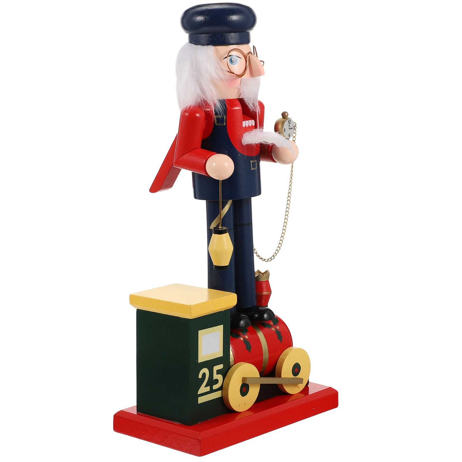

Wooden Nutcracker Soldiers Christmas Decorations Home Ornaments Wood Material Gifts Kids Holiday Displays Traditional