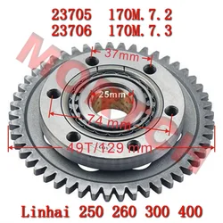 Overrunning Clutch for MAJESTY LINHAI 250 260 300 400 YP250 JL250 LH300 Buyang Feishen Gsmoon Jinlang Xingyue 23705 23706