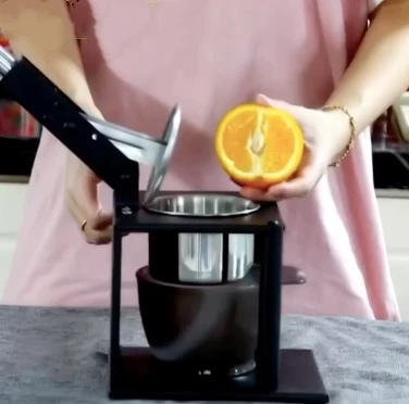 

Stainless Steel Manual Juicer, Household Fried Watermelon Juice Orange Juice Fruit Squeezer Pomegranate Juice Extractor