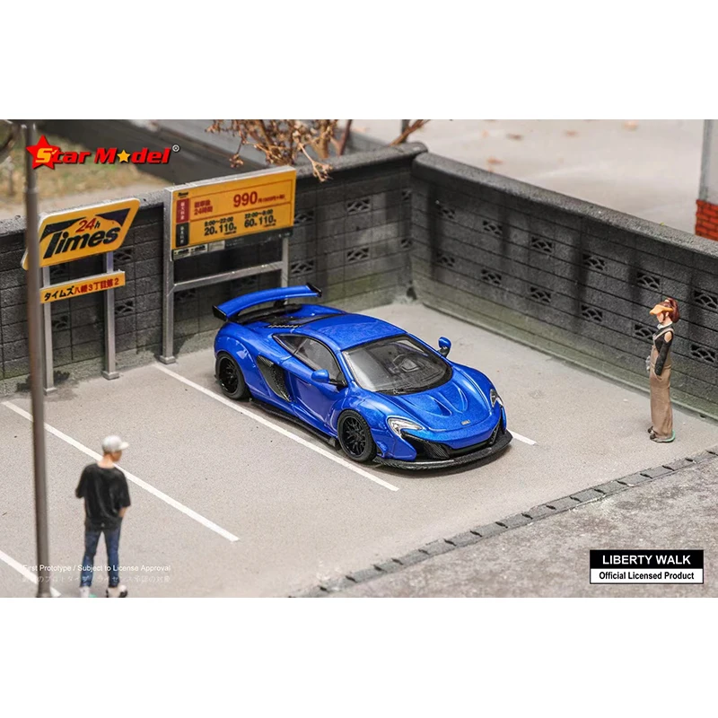 Star In Stock 1:64 LBWK MCL 650S Diecast Diorama Car Model Collection Toys