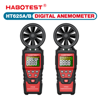 HABOTEST HT625A/HT625B Digital Anemometers Wind Speed Gauge Meter Air Volume Speed Scale Measuring Tester Professional Tools