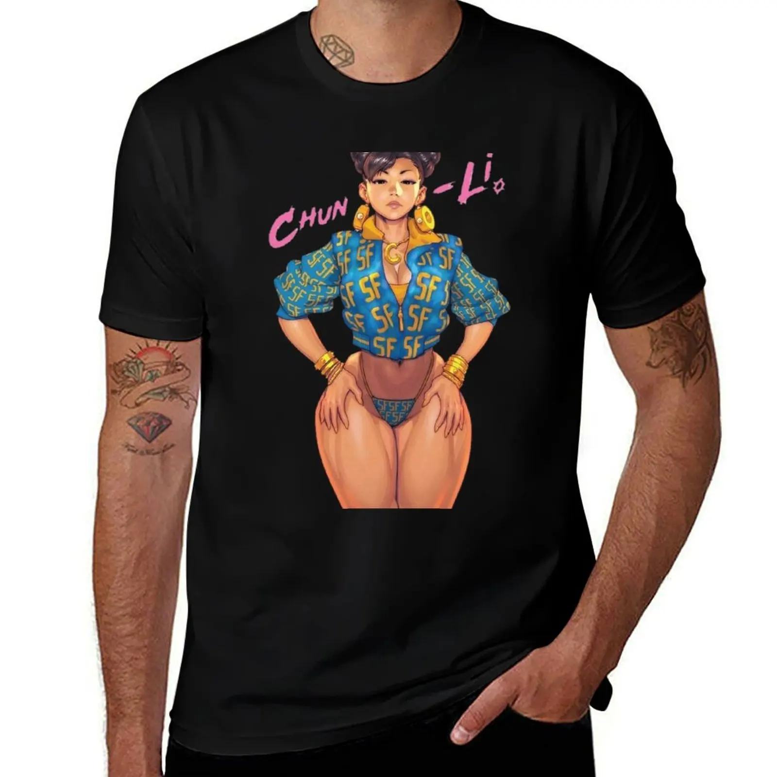 

Chun Li T-Shirt Quick Dry Outdoor Sports T-Shirt