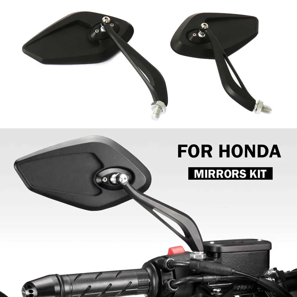 

CNC For HONDA CRF1100L CRF1000L XL750 Transalp CB650F CB650R CBR650R CL500 CB500X Universial Motorcycle Side Rearview Mirrors