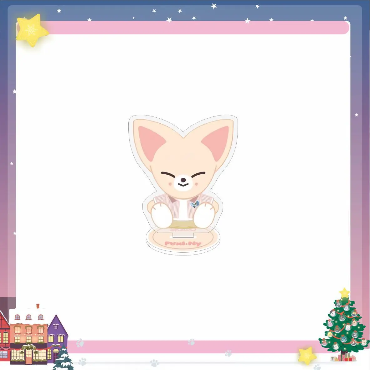 SKZOO Cartoon New Acrylic Double sided Standing Tablet Desktop Ornament Cute Star Surrounding Small Ornaments