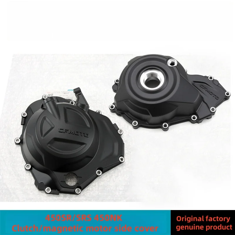 

For CFMOTO 450SR 450SRS 450NK Engine Left Right Side Covers Clutch Side Cover Shell Magnetic Motor Edge Cover Accessories