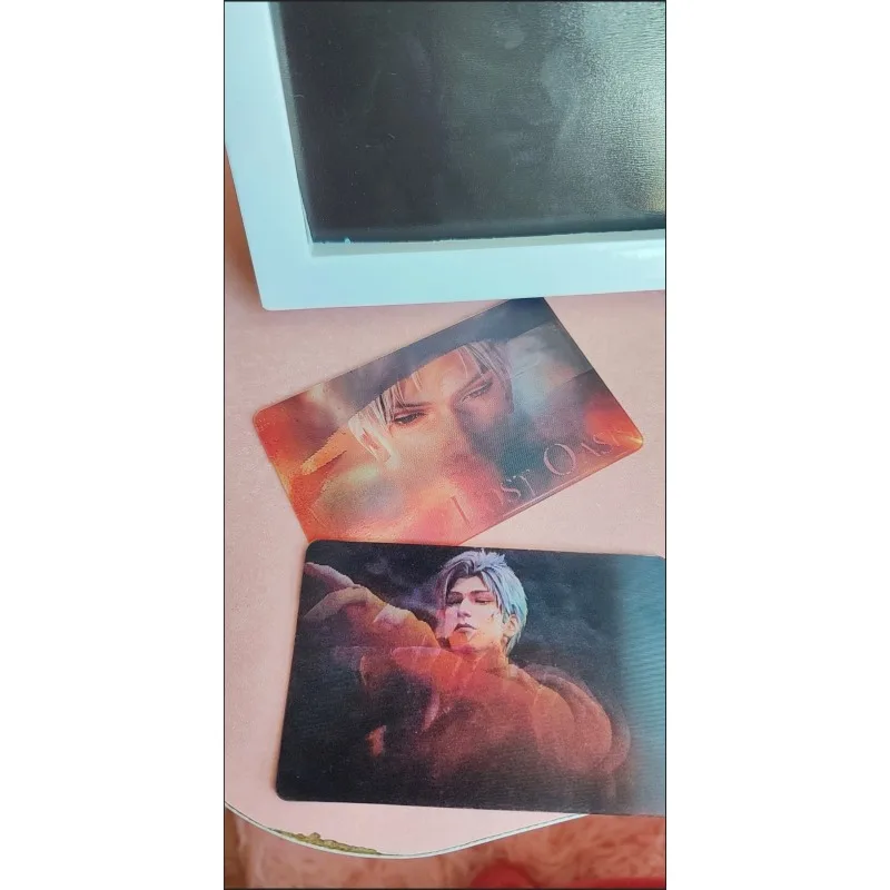 2Pieces Game Love and Deepspace Double Sided Printing Card Exquisite Sylus Qin Che Cards for Gift and collection