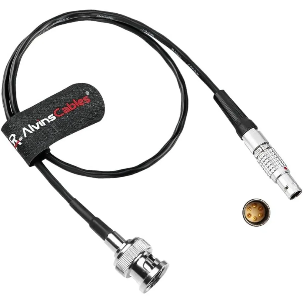 

Alvin's Cables Teradek RT Run Stop Cable for Phantom 4K Gold Camera, 6 Pin to BNC RS Cable for Teradek RT MDR.X MDR.S Receiver