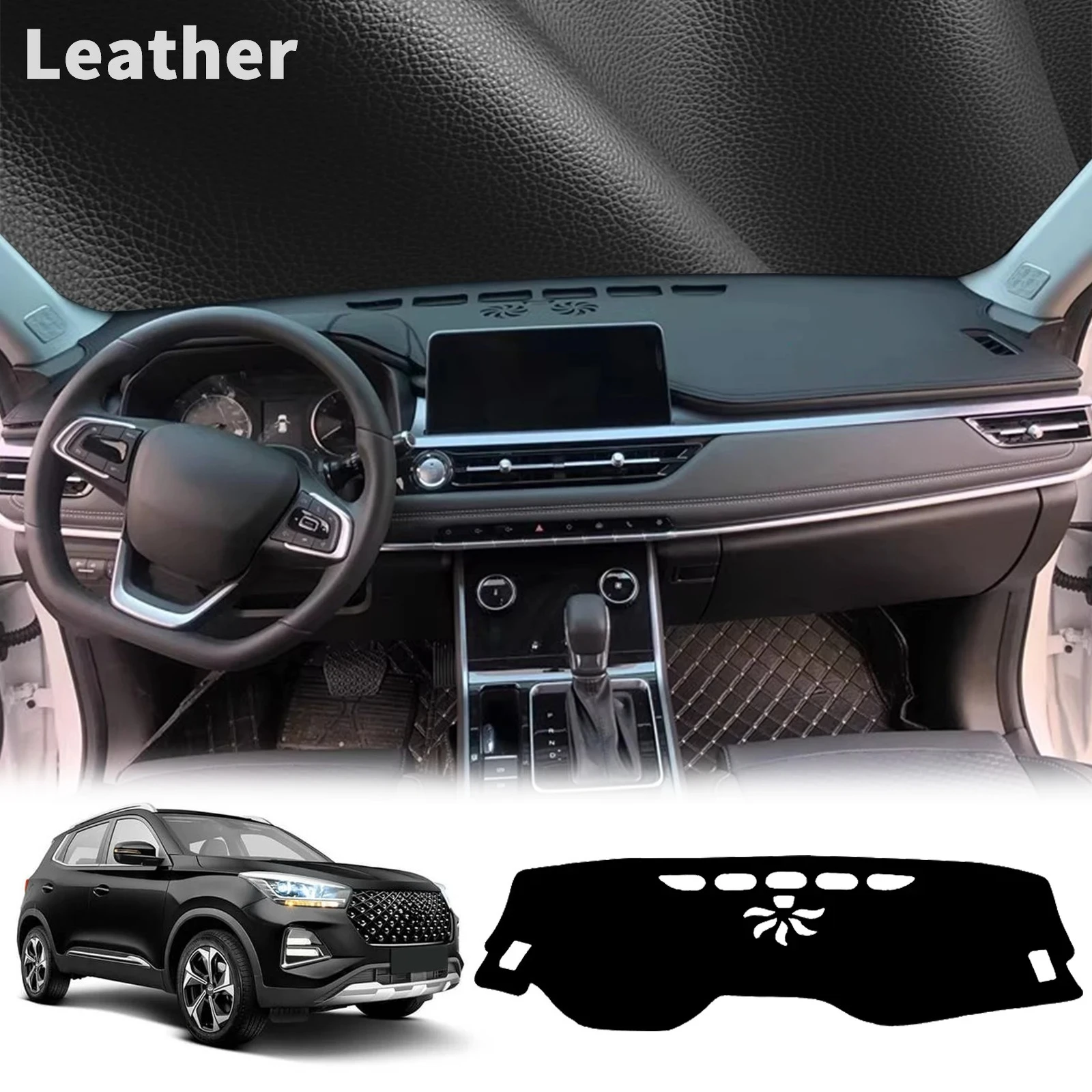 

for Chery Tiggo 4 Pro 2022 2023 2024 2025 Car Dashmat Dashboard Cover Pad DashMat Sunshade Protective Carpet Accessories