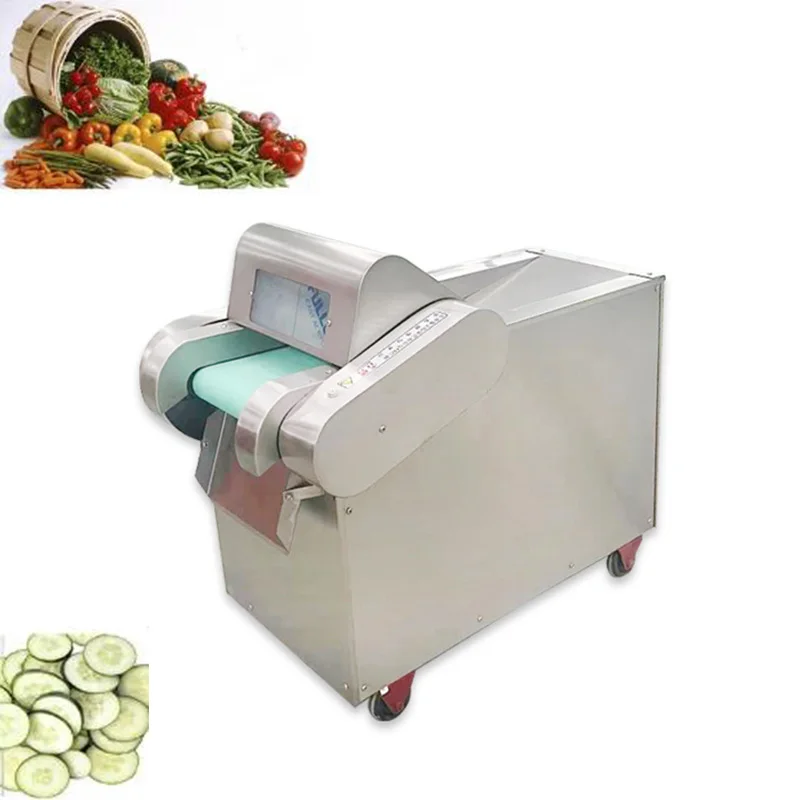 Electric 220v Stainless Steel Electric Potato Onion Vegetable Slicer Dicing Cutter Commercial Vegetable Cutter