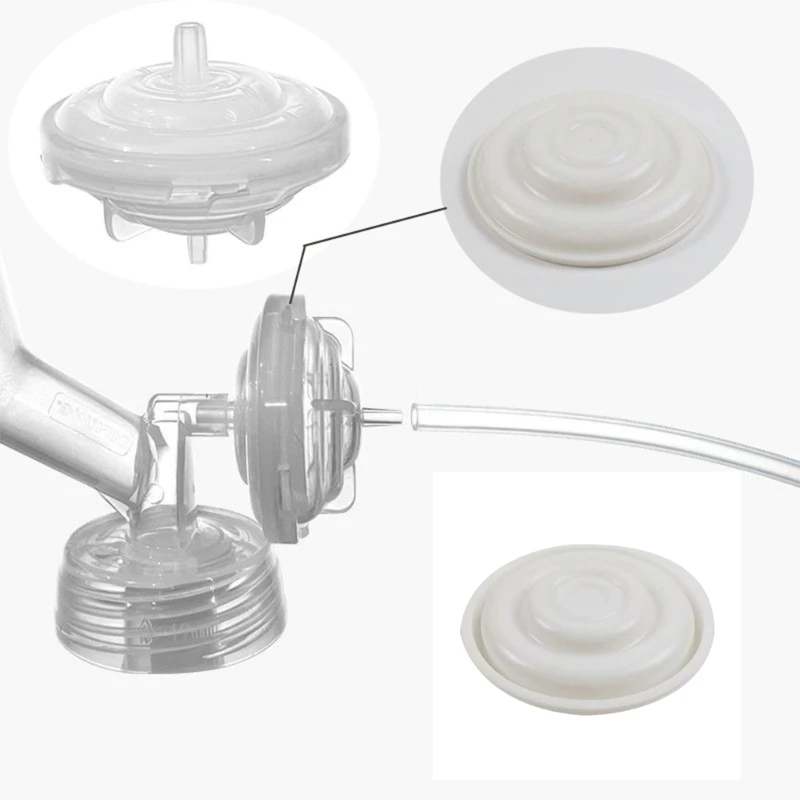 Breast Pump Accessories Anti Backflow Membrane Silicone Diaphragm Silicone Valves Accessories Prevent Contamination for S2/9