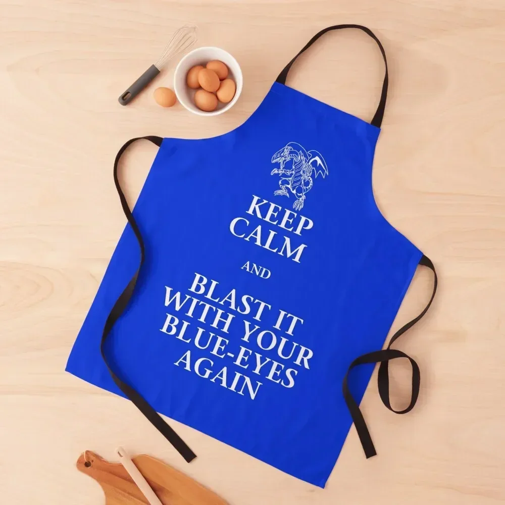

Keep Calm and Duel On Apron cookings for women Cooking Clothes Kitchen New 2022 Year waterproof for women Apron
