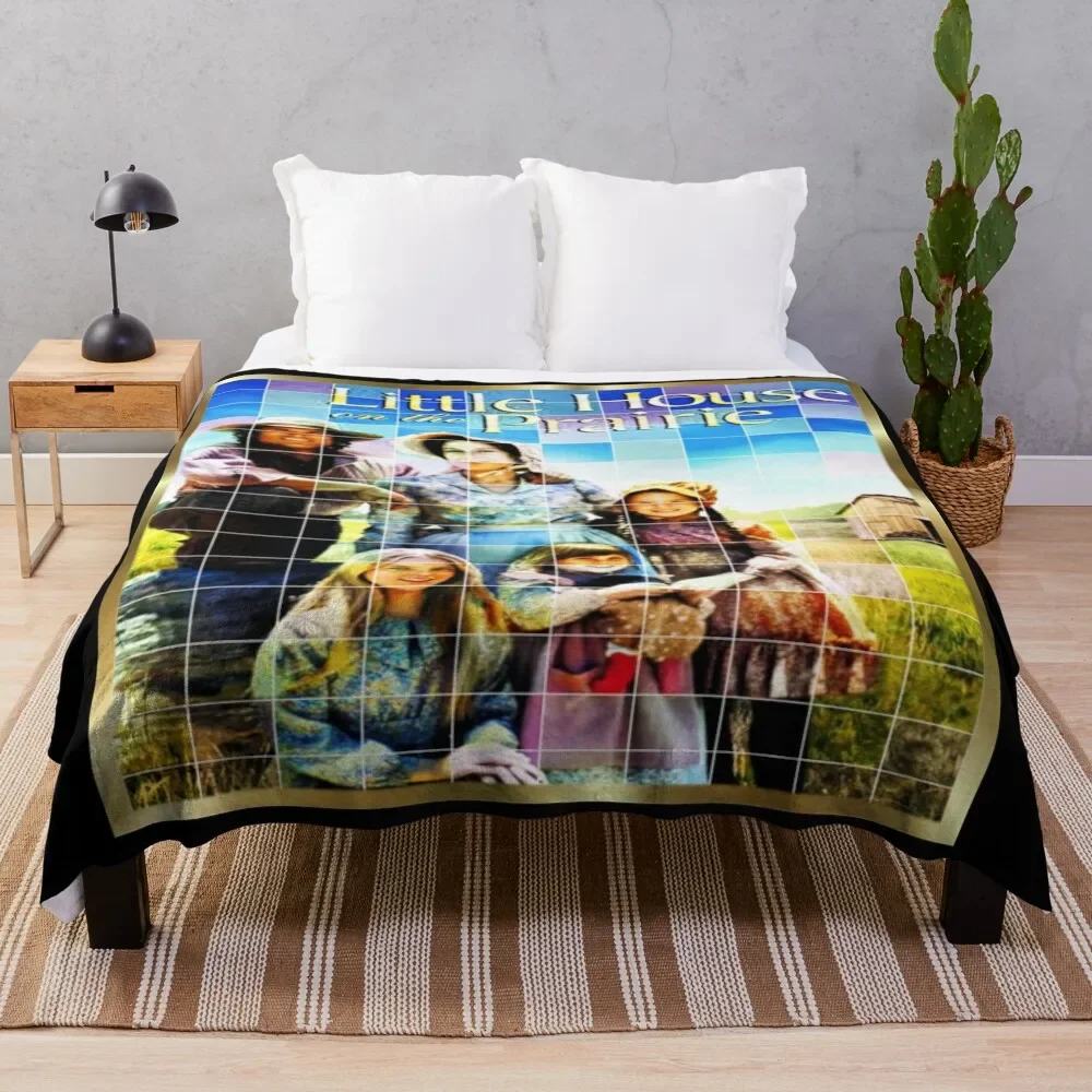 

little house on the prairie Throw Blanket Comforter Sofa Quilt Blankets