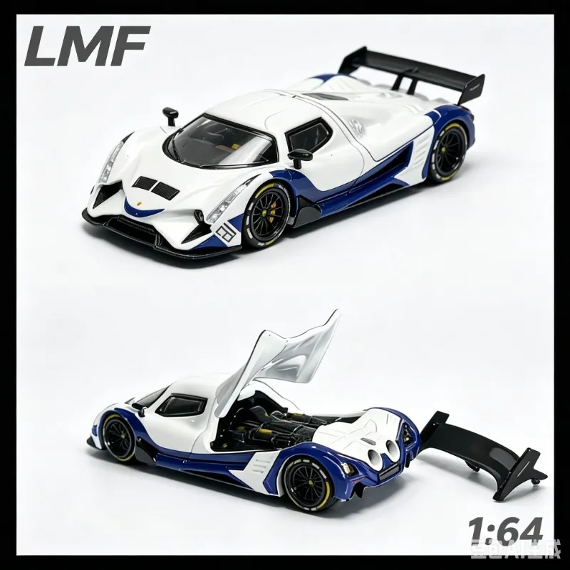 LMF 1:64 Devel 16 Die Casting Alloy Car Model Male Gift Desktop Ornament Collection Souvenir.